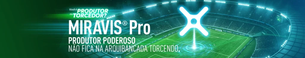 Banner do fungicida para soja MIRAVIS® Pro, simples para o produtor, poderoso contra as doenças.