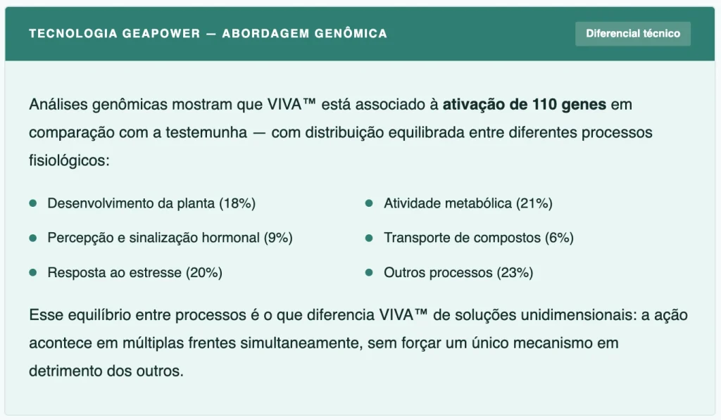Infográfico explicando a tecnologia GeaPower de VIVA